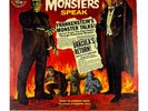 Famous Monsters Speak ORIGINAL FAMILY  1963 Vinyl Album LP Frankenstein Dracula