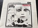 U2 Three Out Of Control 7” Vinyl