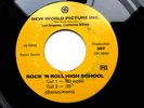 The Ramones – Rock 'N Roll High School Radio Spots  New World - NM 45 RPM RECORD