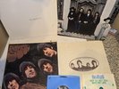 4 Vintage Beatles Vinyl Record Albums,45s,White Album,Hey Jude,Helter Skelter