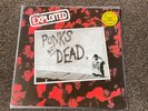 Exploited - Punks Not Dead red vinyl LP + Free 7” Punk Discharge Anti Pasti