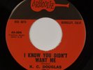 K.C. DOUGLAS: I Know You Didn’t Want Me US ‘64 Arhoolie 504 R&B Blues 45 NM Hear