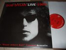 BOB DYLAN : LIVE 1966 ACOUSTIC AUDIOPHILE 180GRAM LP 1998 CLASSIC RECORDS USA