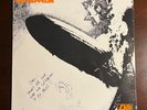 Led Zeppelin I Vinyl Signed + inscribed Jimmy Page
