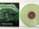 METALLICA GREEN COVER RIDE THE LIGHTNING LP GREEN VINYL  BERNETT RARE EDITION