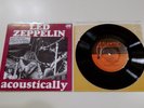 Led Zeppelin : Acoustically - Pic Sleeve EP 45 - Rare Australia Press - Minty