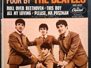 Four By The Beatles Capitol EAP 1-2121 Picture Cover Sleeve 7