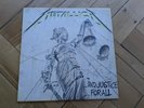 Metallica and Justice for All Double Vinyl Records 1988