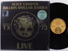 ALICE COOPER Billion Dollar Babies Live RHINO LP NM with 7