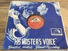 Vintage HMV His Masters Voice 78 RPM Record Kamini Mahal Khemchand Prakash India