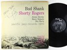 Bud Shank/Shorty Rogers/Perkins - S/T LP - Pacific Jazz Mono DG VG+ Autograph