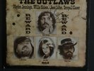 Waylon Jennings Wanted  Outlaws  signed album