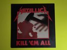 METALLICA  Kill 'Em All vinyl 1983 original Megaforce  pressing -Very Rare-