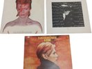 David Bowie Vinyl LP Bundle Aladdin Sane Low Station to Station Pre-loved