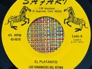 LOS DINAMICOS DEL RITMO - El Platanito / MONSTER PSYCHEDELIC GUITAR CUMBIA 45