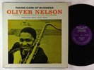 Oliver Nelson - Taking Care Of Business LP - New Jazz NJLP 8233 Mono DG RVG VG+