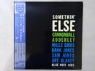 Cannonball Adderley Somethin' Else Blue Note TOJJ-6501 Japan 180g VINYL LP OBI