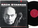 JANOS STARKER Bach Suites For Unaccompanied Cello Complete 3x LP Mercury stereo