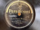 BLUES BLIND ROOSEVELT GRAVE & Bro Paramount 12891 Low Down Woman/Staggering V