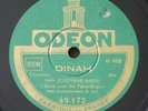Josephine Baker Dinah & Sleepy Time Gal French 78RPM Odeon 49172/3 #Hear#