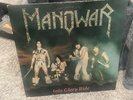 MANOWAR Into Glory Ride US 2nd Press Black & Red Labels Ed. 1983 w/Shrink RARE