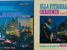 ELLA FITZGERALD Sings Gershwin 2 Great Jazz Albums VERVE #V-4053 & MGVS 7002 Top