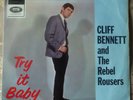 CLIFF BENNETT & THE REBEL ROUSERS TRY IT BABY PARLOPHONE EP 1965