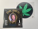 Dr Dre The Chronic 2x LP Green Vinyl IVC Interscope Edition. Slipmat, Small Tear