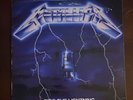 Metallica Ride the Lightning LP Vinyl Record Blackened Metal 1984 Reissue