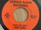 Terry Gengis – Shape That Body / Gonna Be There Styrene 45 Funk Boogie Soul