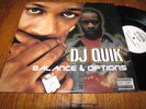 DJ QUIK - BALANCE & OPTIONS - PROMO ARISTA RECORDS DOUBLE LP