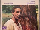MAX ROACH LP MEMBERS, DON'T GIT WEARY 1968 US ATLANTIC SD 1510 TOLLIVER COWELL