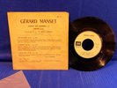 GERARD MANSET ORION VIVENT HOMMES 45T 7' SP 71. ORIGINAL FRANCE LP VG/VG+
