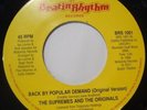 The Supremes And The Originals - Back By Popular Demand (DJ Edit) / Back By Popu