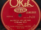 Louis Armstrong Big Butter And Egg Man From The West Sunset Cafe Stomp OKeh 78