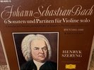 Rare DGG Japan 3-LP Bach/Szeryng 'Partitas and Sonatas' NM Play Tested