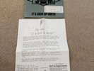 Justified Ancients Of Mu Mu - IGUN 7” W/ Promo Sticker + Press Sheet. The KLF