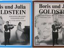 BORIS GOLDSTEIN BRAHMS & FRANCK VIOLIN SONATAS PRIVATE STEREO 2 LP SET NM