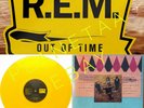 R.E.M. Out Of Time YELLOW Lemonade Colored Vinyl NEW and SEALED