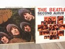 2 THE BEATLES ALBUM CAPITOL T-2080 SECOND RUBBER SOUL ST-2442 LP RECORD