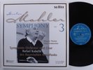 MAHLER Symphony No.3 RAFAEL KUBELIK - AUDITE 80.403 LP gatefold A235