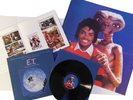 E.T. The Extra-Terrestrial 1982 LP Storybook + Poster COMPLETE Michael Jackson J