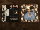Def Leppard Hight ‘n’ Dry + Photograph Record Album Bundle Original Vintage
