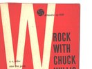 CHUCK WILLIS-4-SONG HARD COVER EP+45-(C.C.RIDER + 3)--PS-PIC--SLV