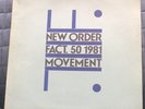 New Order – Movement - Vinyl LP 1981 UK Original FACT 50