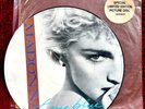 MADONNA TRUE BLUE PICTURE DISC RECORD EUROPE SINGLE PROMO HYPE LP VINYL BAG 1986