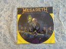Vintage rare MEGADETH RUST IN PEACE PICTURE DISC  vinyl ORIGINAL 1990 LP  thrash