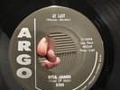 Etta James At Last / I Just Want To Make Love To You 45 OG 1961 ARGO - TOP SHELF