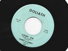 GARAGE SURF INSTRO bw/ VOCAL 45 GARRY & LARRY - GARLIC BREAD  -HEAR-1962 GOLIATH