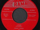 JIMMY JONES & PRETENDERS: lover / plain old love RAMA 7
